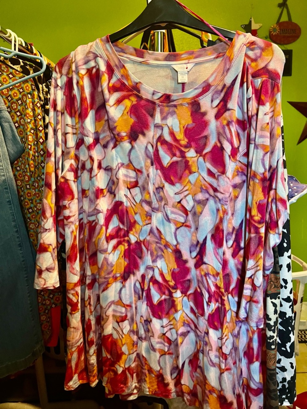 Intro Colorful Tie-Dye Shirt 1X